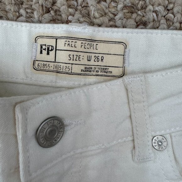 Free People Del Wray Step Raw Hem Skinny‎ Jeans NWT Sz 26 - Picture 5 of 14